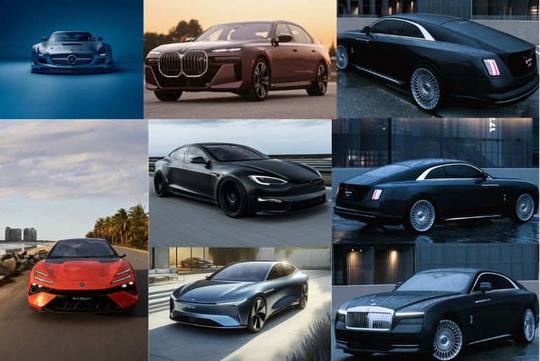 Top 10 luxury electric cars for 2025