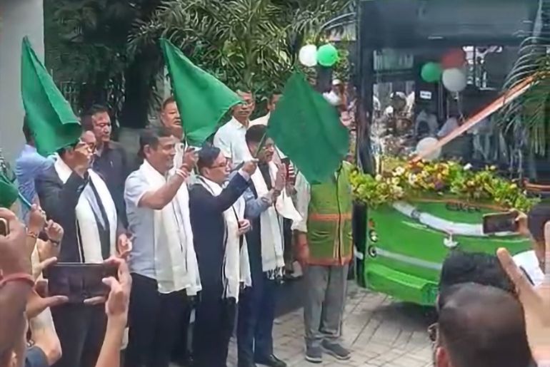 EKA E-Buses Flagged Off in Arunachal on World Environment Day