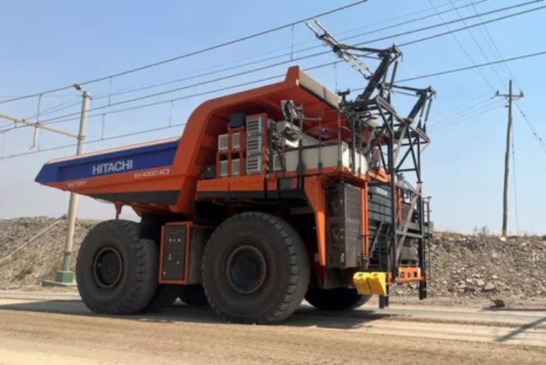 Hitachi, ABB’s 240-ton Electric Truck Transforms Japanese Mining