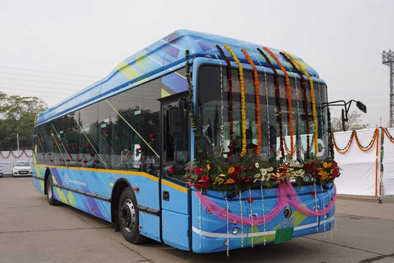 JBM boosts Delhi green mobility; CM flags 100 buses