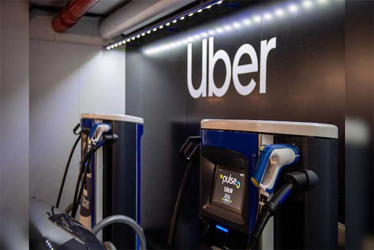 Uber drivers have EVs, but charging remains scarce