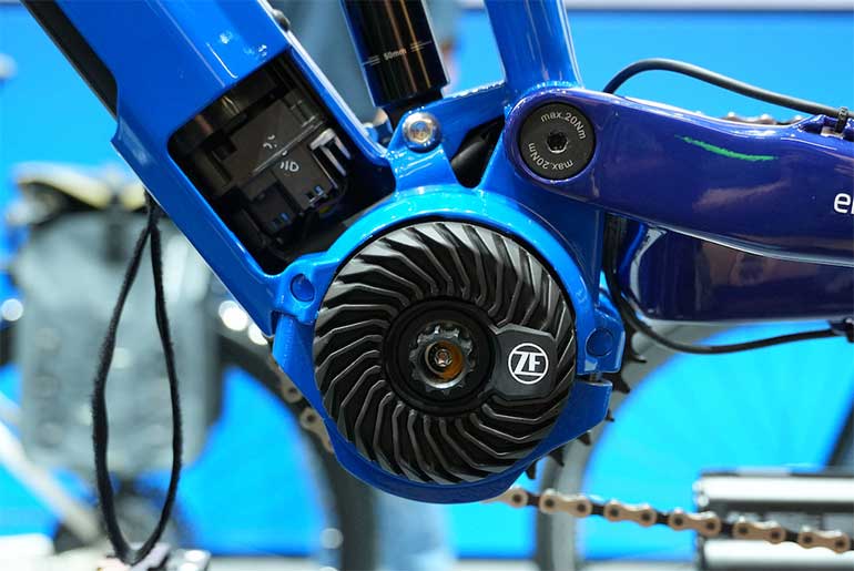 ZF unveils CentriX e-bike motor at Eurobike 2025