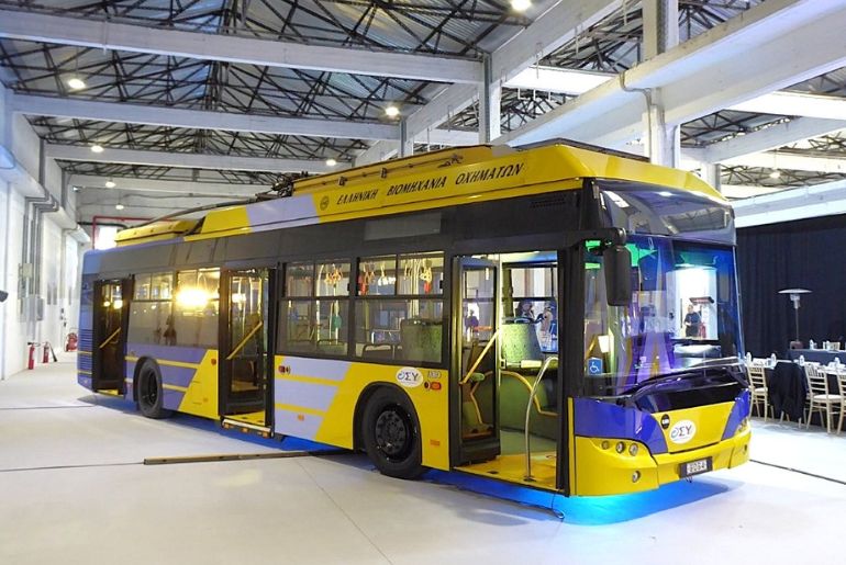 Athens Replaces Trolleybuses With Battery Electric Buses
