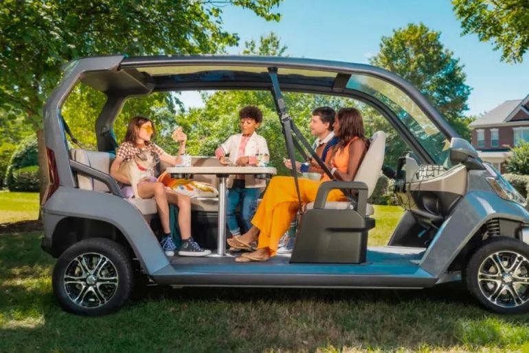 Club Car Unveils CRU Lithium NEV with Versatility
