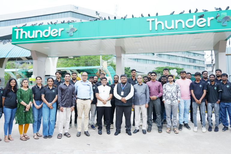 ThunderPlus, South Central Railway Open Second EV Station