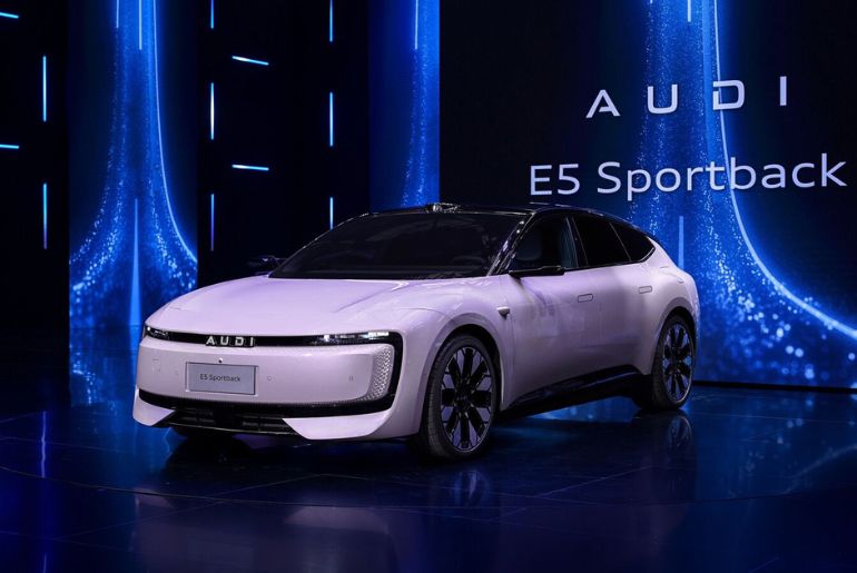 Audi Begins China Production of E5 Sportback EV