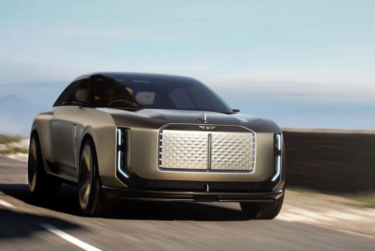 Bentley Unveils New Logo, Crewe Studio, Electric EXP 15