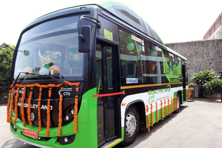 Chandigarh Secures 328 Electric Buses Under Central Scheme