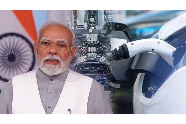 PM Modi Announces India’s EV Exports to 100 Countries