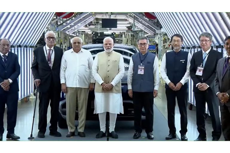 PM Modi Launches Suzuki e-Vitara, Boosts Green Mobility