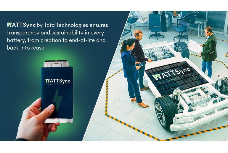 Tata Technologies Launches WATTSync for Battery Transparency