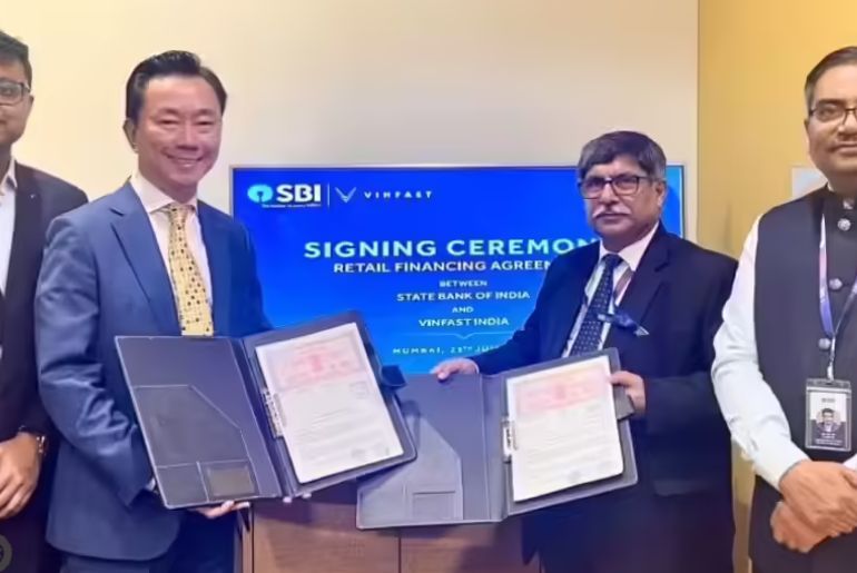 VinFast India, SBI Partner To Boost EV Financing