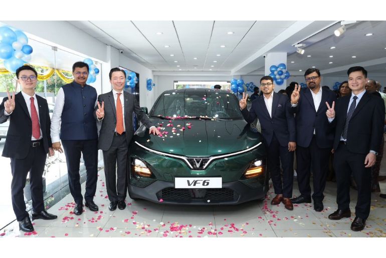 VinFast Opens Largest India Showroom in Chennai