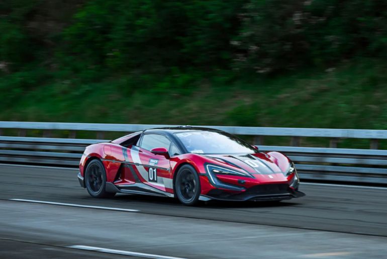 Yangwang U9 Sets New Global EV Speed Record