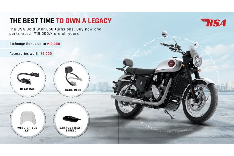 BSA Gold Star Marks Anniversary with Limited-Edition Goldie-Kit