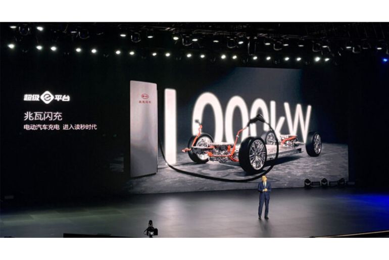 BYD is to Launch 1,000 kW Flash Charging in Europe