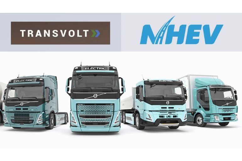 NHEV, Transvolt Partner to Deploy 1000 Electric Trucks