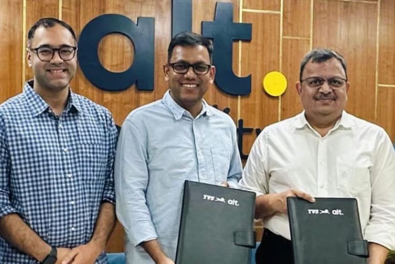 TVS Motor Partners With ALT Mobility to Deploy E-Three Wheelers