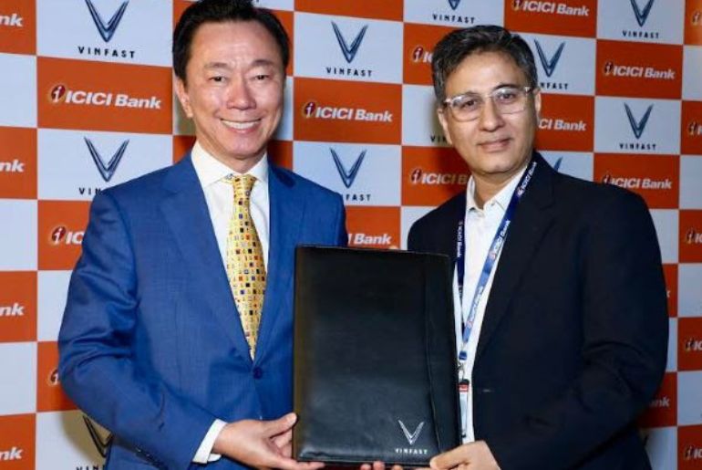 VinFast India and ICICI Bank Partner for EV Financing