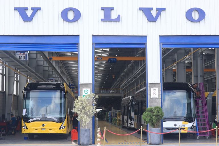 Volvo Buses and MCV Launch New Egyptian EV Plant