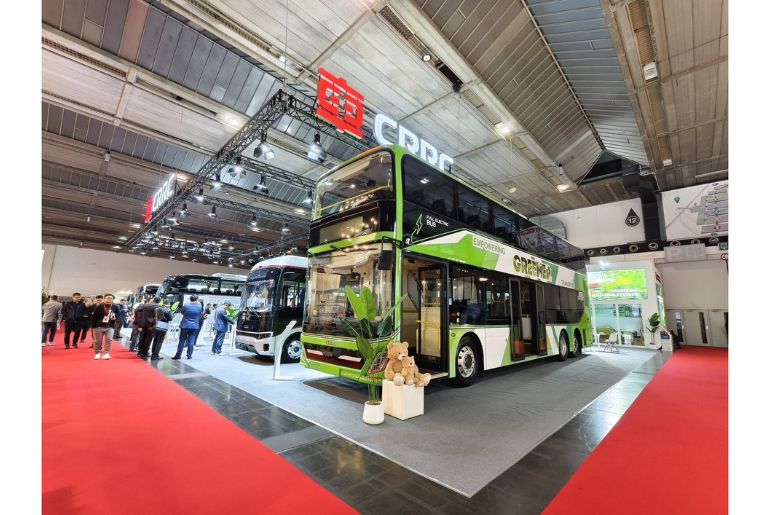CRRC EV Showcases Next-Gen Electric Buses and Smart Mobility