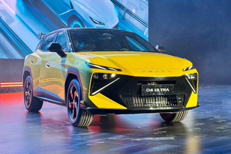 Chery Debuts Futuristic Omoda 4 SUV Globally