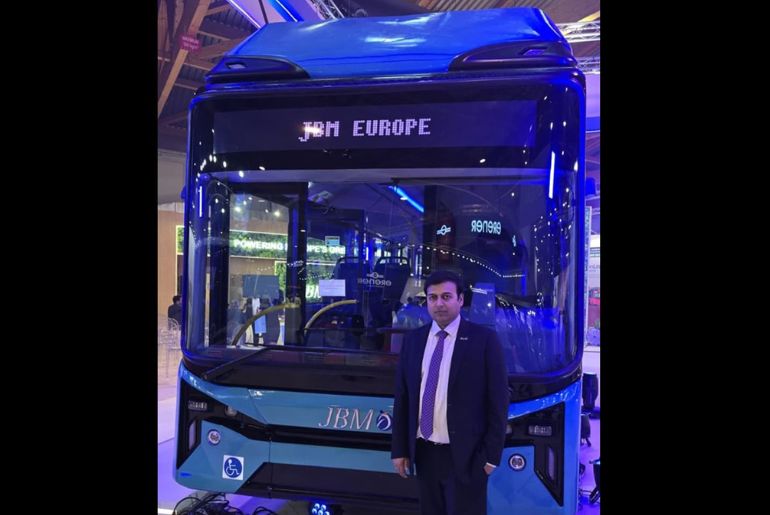 JBM EV Launches ECOLIFE e12 Electric Bus at Busworld 2025, Expands Global Footprint in Europe