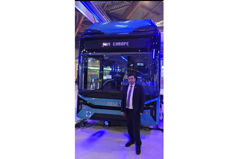 JBM Electric Vehicles Unveils ECOLIFE e12 Bus Globally