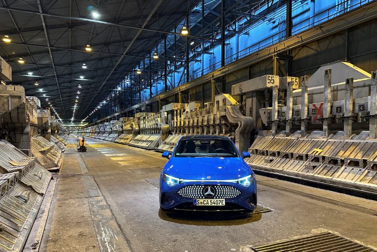 Mercedes-Benz Reduces EV Carbon Footprint with Aluminium Partnership