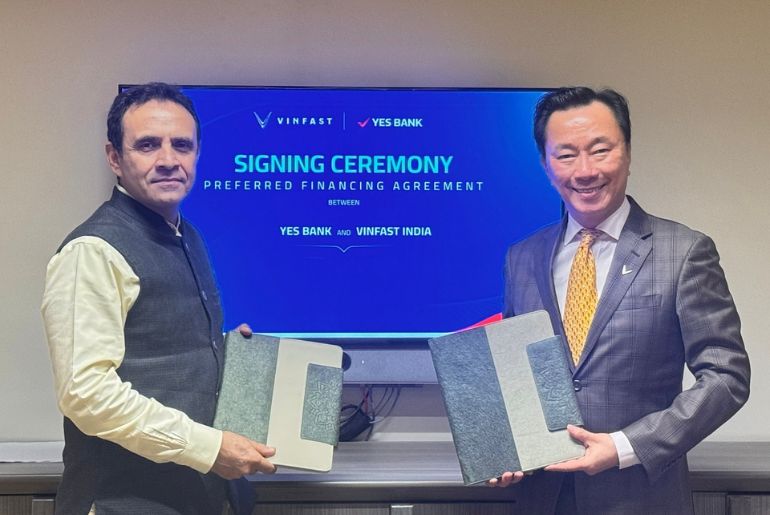 VinFast India Partners With YES BANK for EV Financing VinFast India Partners With YES BANK for EV Financing