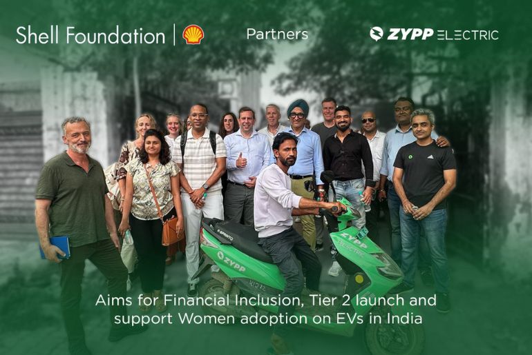 Zypp Electric and Shell Foundation Collaborate to Boost EV Adoption