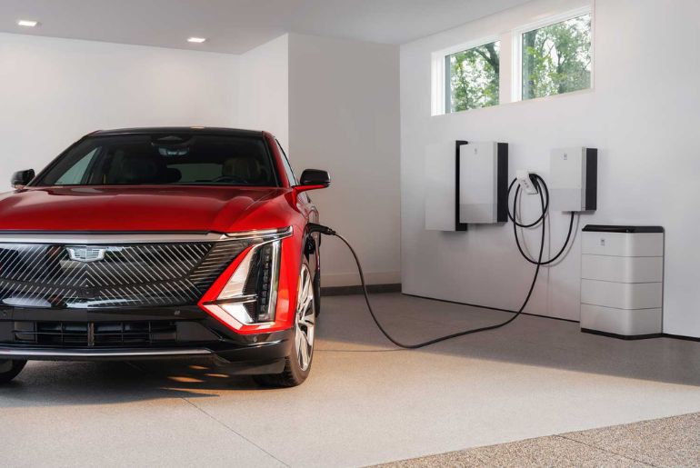 Cadillac EVs Can Now Power Homes Using GM Energy