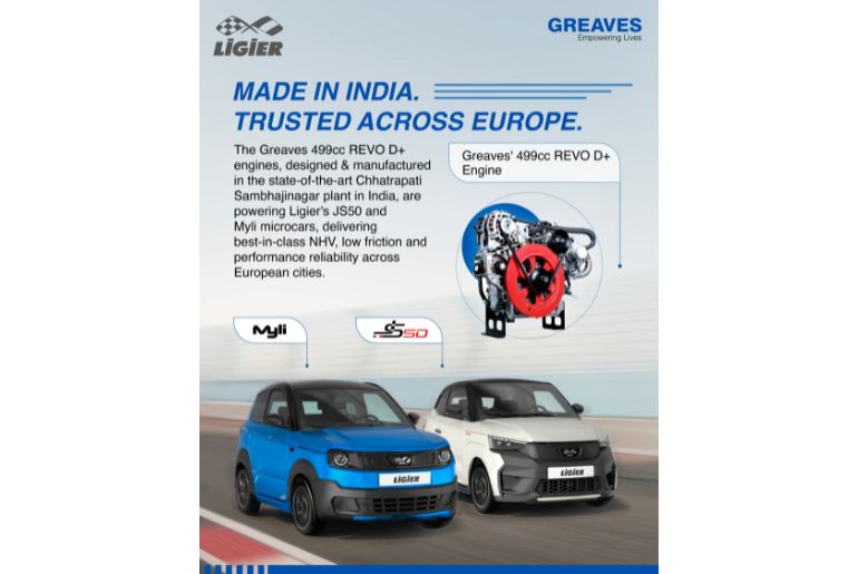 Greaves Cotton Partners with Ligier for Euro V+ Engines