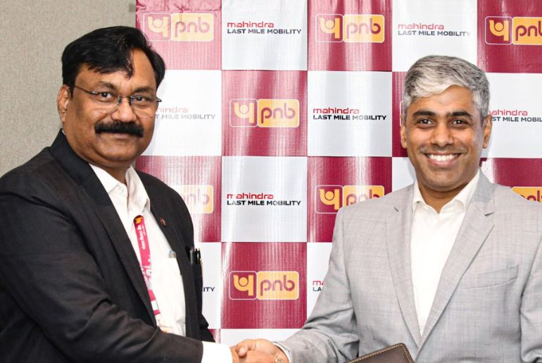 Mahindra Partners With PNB To Boost Electric Commercial Vehicles