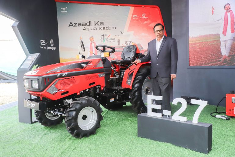 Montra Electric Launches ARAI-Certified E-27 Tractor Nationwide