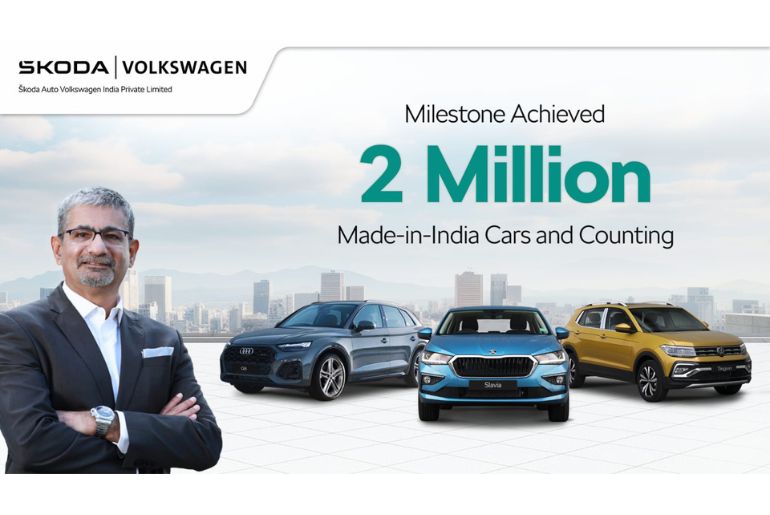 Škoda Volkswagen India Crosses Two Million Vehicles Produced