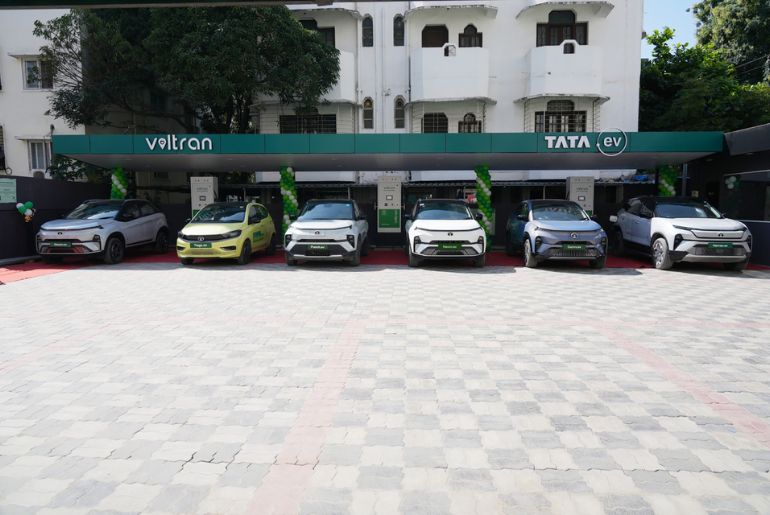 TATA.ev, Voltran Launch 14 Manned MegaChargers Across South