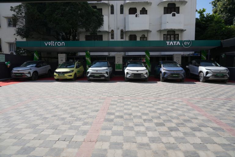 TATA.ev, Voltran Launch 14 Manned MegaChargers Across South