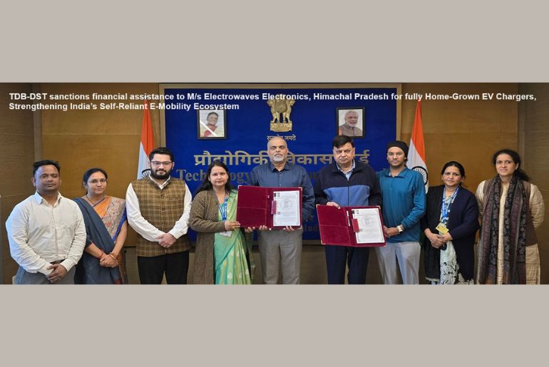 TDB Funds Indigenous EV Charger Commercialisation to Boost India