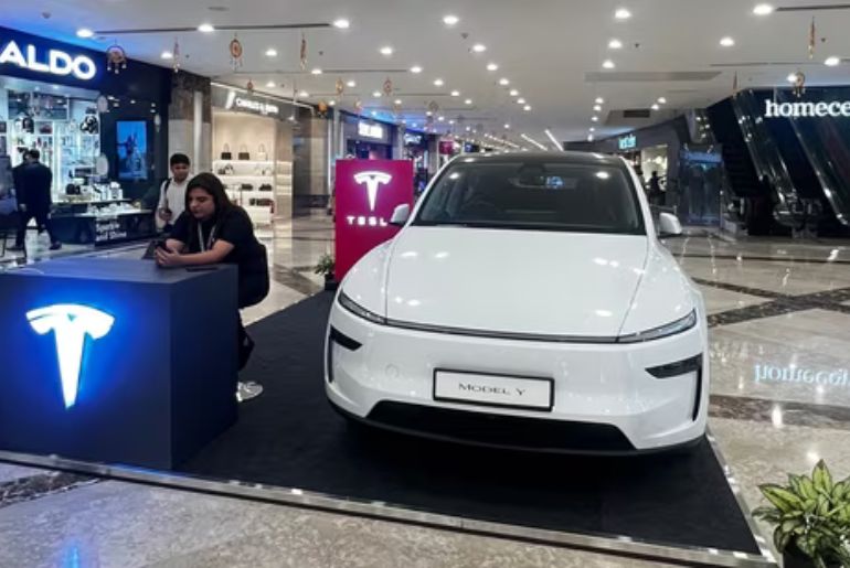 Tesla Begins Model Y Deliveries from Gurugram Centre Tesla Begins Model Y Deliveries from Gurugram Centre