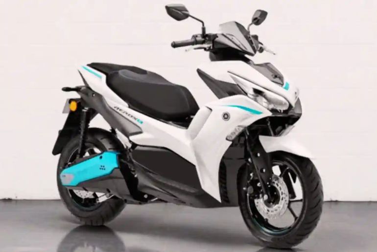 Yamaha Prepares Aerox E Electric Scooter for India Yamaha Prepares Aerox E Electric Scooter for India