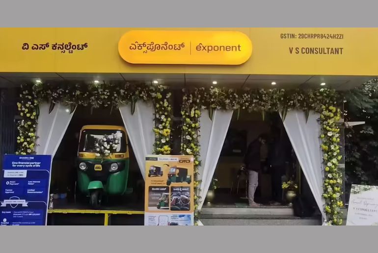 Exponent Energy Launches First Three-Wheeler EV Store Bengaluru