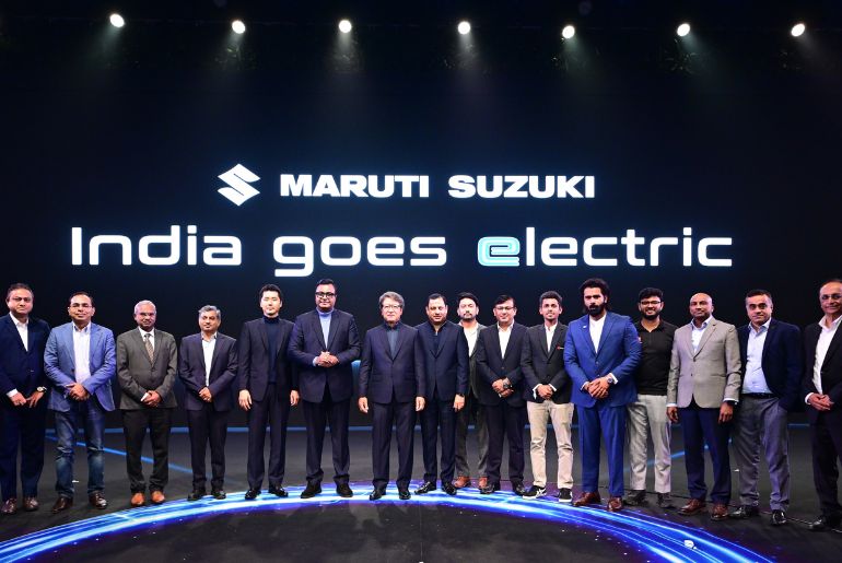 Maruti Suzuki Unveils Major EV Roadmap With 1 Lakh Chargers by 2030