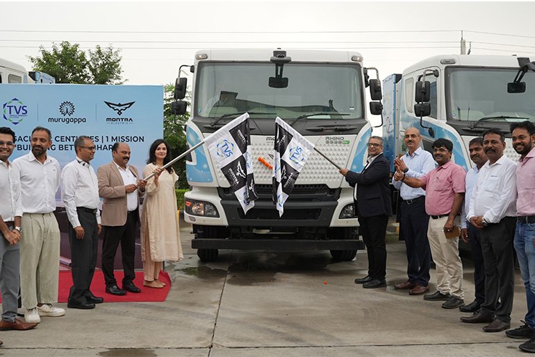 TVS Partners with Montra Electric to Shift into Electric Trucking
